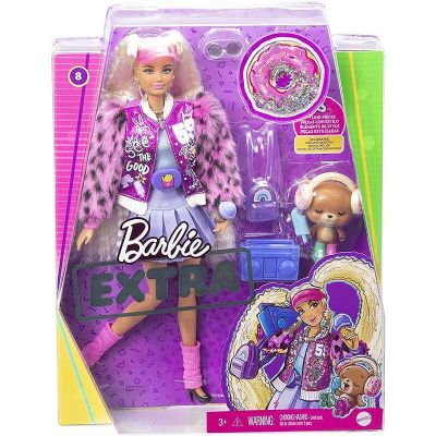 Кукла Барби с руси опашки и домашен любимец Кукла Barbie Extra GYJ77