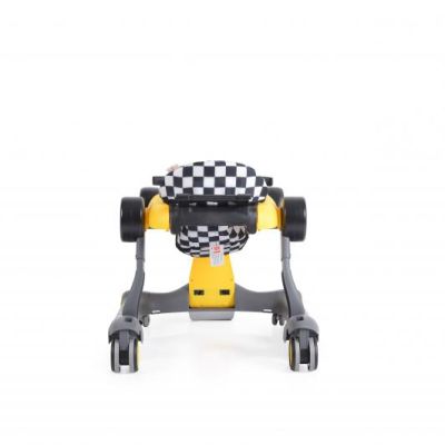 Музикална бебешка проходилка Cangaroo DAYTONNA 2В1 жълта