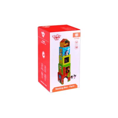Дървена играчка Ферма Tooky Toy TKF053