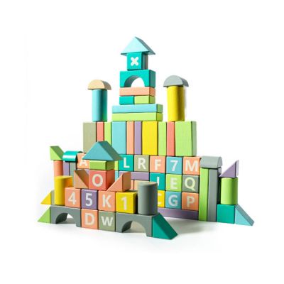 Дървени кубчета 90ел. Tooky Toy TY594