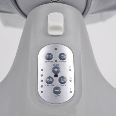 Електрическа бебешка люлка Cangaroo ARI сив