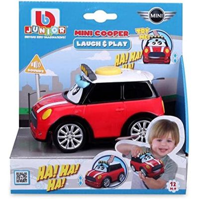 Детска количка Mini Cooper със звукови ефекти Смей си и играй Bburago Junior 16-81205