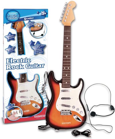 Детска Електронна рок китара с микрофон Bontempi 1310