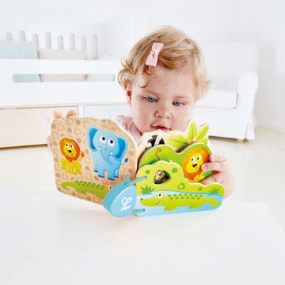 Бебешка книжка с диви животни HAPE H0047