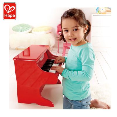 Детско дървено пиано Червено Hape H0318