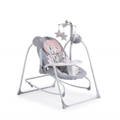 Бебешка електрическа люлка RHEA, РОЗОВ