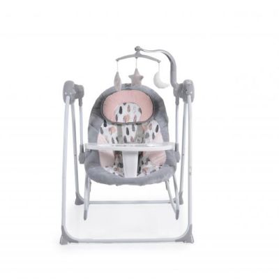 Бебешка електрическа люлка RHEA, РОЗОВ