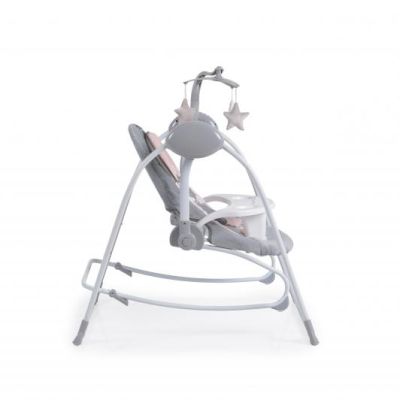 Бебешка електрическа люлка RHEA, РОЗОВ