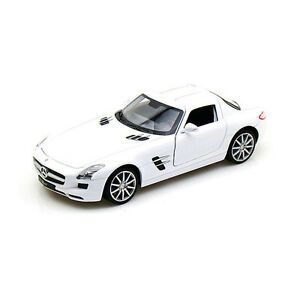 Метална количка Mercedes-Benz SLS AMG 1:24 Welly 24041 