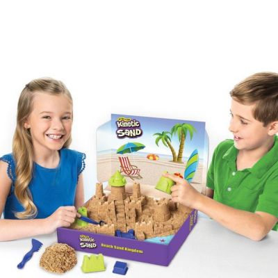 Kinetic Sand Комплект пясъчен замък Spin Master, 6044143 