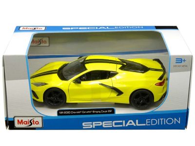 Метална кола Chevrolet Corvette Stingray Z51 2020 MAISTO 1:24 - 31527