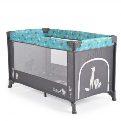 Детска кошара Safari - тюркоаз