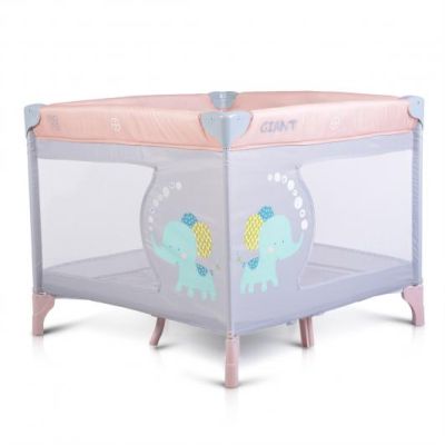 Детска кошара за игра GIANT светло розова