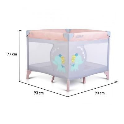 Детска кошара за игра GIANT светло розова