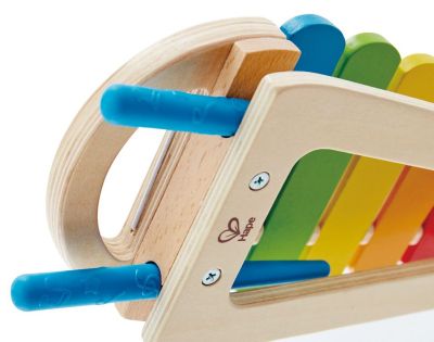 Детски дървен ксилофон Rainbow Hape H0606