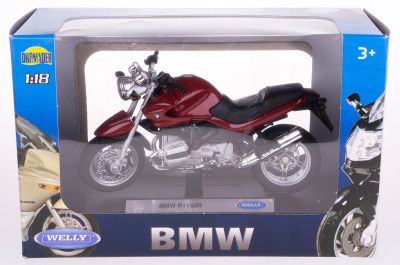 Метален мотор BMW R 1150R Welly 1:18