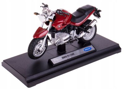Метален мотор BMW R 1150R Welly 1:18