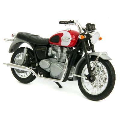 Метален мотор Triumph Bonneville Welly 1:18