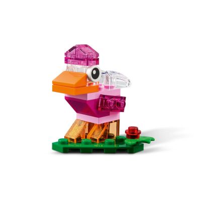 Конструктор LEGO CLASSIC Творчески прозрачни тухлички 11013
