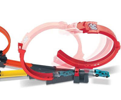 Екшън писта с лупинги Hot Wheels HDR83 - Multi-Loop Raceoff