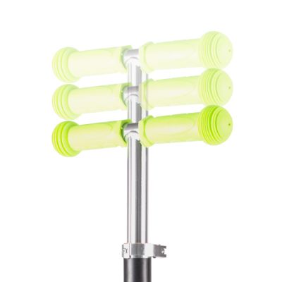 Тротинетка със светещи колела YUPPEE; Red FLAME