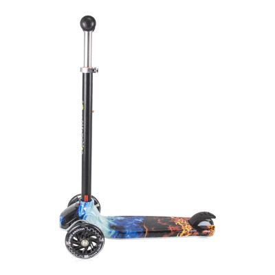 Тротинетка със светещи колела YUPPEE; Red FLAME