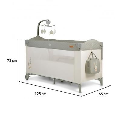 Детска кошара Cangaroo INDIANA СИВ