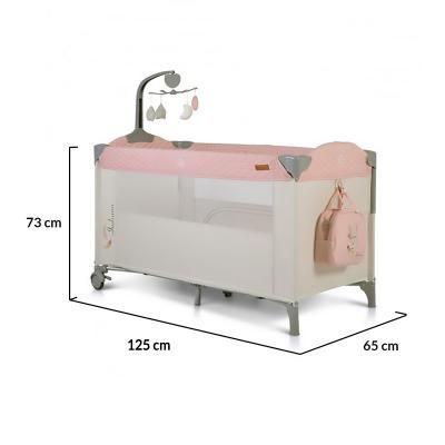 Детска кошара Cangaroo INDIANA РОЗОВ