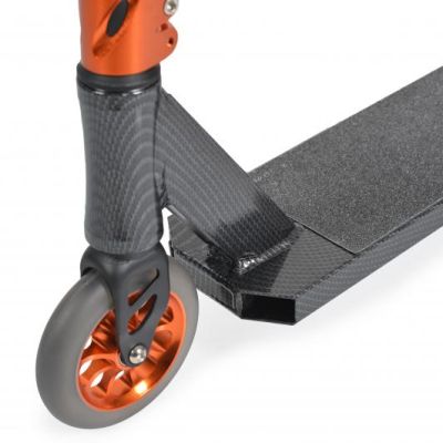 Алуминиева тротинетка за скачане и трикове Byox Stunt Rebel КАРБОН