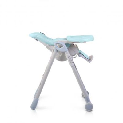 Детски стол за хранене Cangaroo I EAT СВЕТЛО СИН