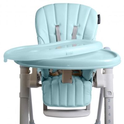 Детски стол за хранене Cangaroo I EAT СВЕТЛО СИН