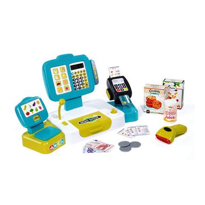 Електронен касов апарат с четец и кантар SMOBY 7600350110