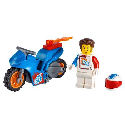 Конструктор LEGO CITY STUNTZ Каскадьорски мотор ракета 60298