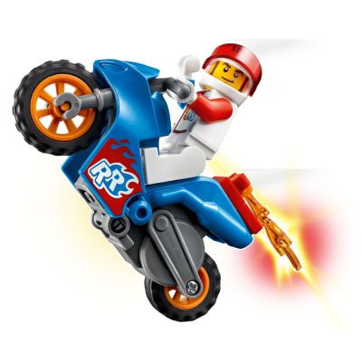Конструктор LEGO CITY STUNTZ Каскадьорски мотор ракета 60298