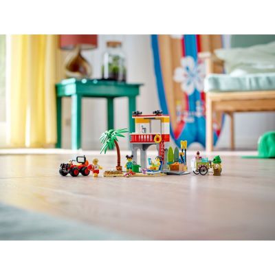 Конструктор LEGO CITY Спасителна станция на плажа 60328