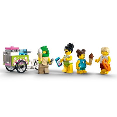Конструктор LEGO CITY Спасителна станция на плажа 60328