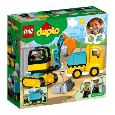 Конструктор LEGO DUPLO Камион и екскватор с вериги 10931
