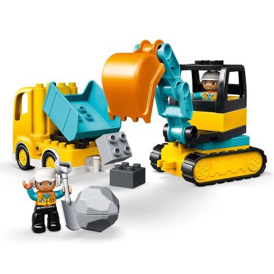 Конструктор LEGO DUPLO Камион и екскватор с вериги 10931