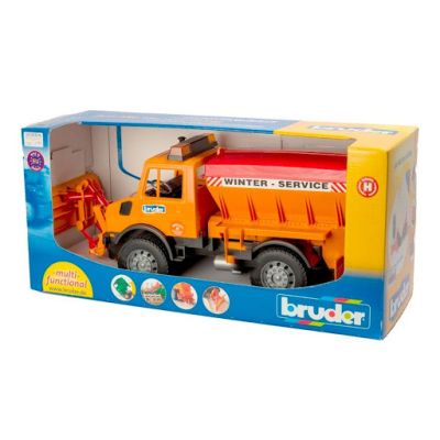 Детски снегорин Mercedes Benz Unimog Bruder 02572