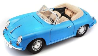 Метална кола Porsche 356B Cabriolet Bburago 1:18
