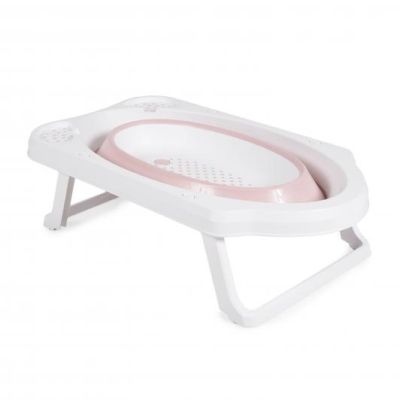 Сгъваем комплект бебешка вана Cangaroo HAWAII pink