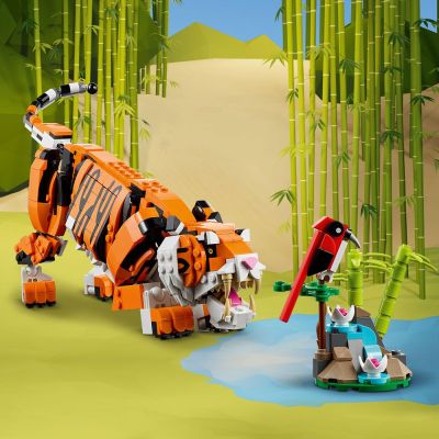 Конструктор LEGO Creator Величествен тигър 3 В 1 - 31129