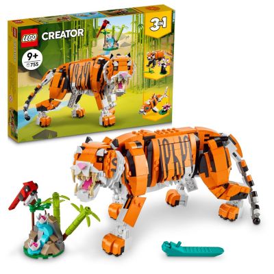 Конструктор LEGO Creator Величествен тигър 3 В 1 - 31129