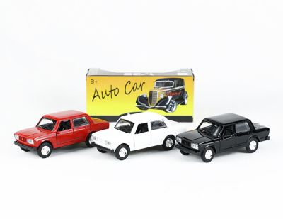 Метална кола с отварящи се врати Lada 1/32