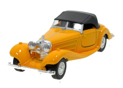 Метален ретро автомобил Mercedes-Benz 500 K 1936 Welly 1:34   