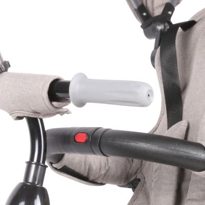 Детска триколка със сенник LORELLI LUCKY CREW - GREY PINK