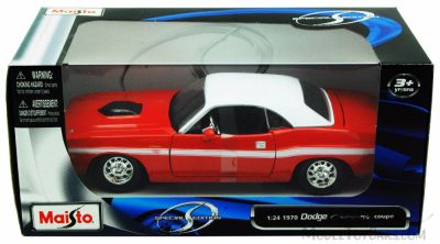 Метална кола Dodge Challenger R/T Coupe 1970 MAISTO 1:24 - 31263