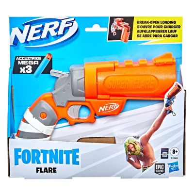 Нърф Пистолет FLARE с 3 стрели NERF FORTNITE F3368