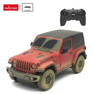 Джип JEEP Wrangler Rubicon Muddy Version с дистанционно управление 1:24 Rastar 79500-4