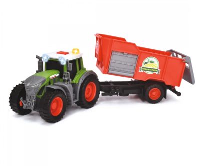 Трактор с ремърке Fendt Farm Trailer Dickie Toys - 203734001
